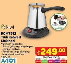 KİWİ TÜRK KAHVESİ MAKİNESİ KİWİ TÜRK KAHVESİ MAKİNESİ